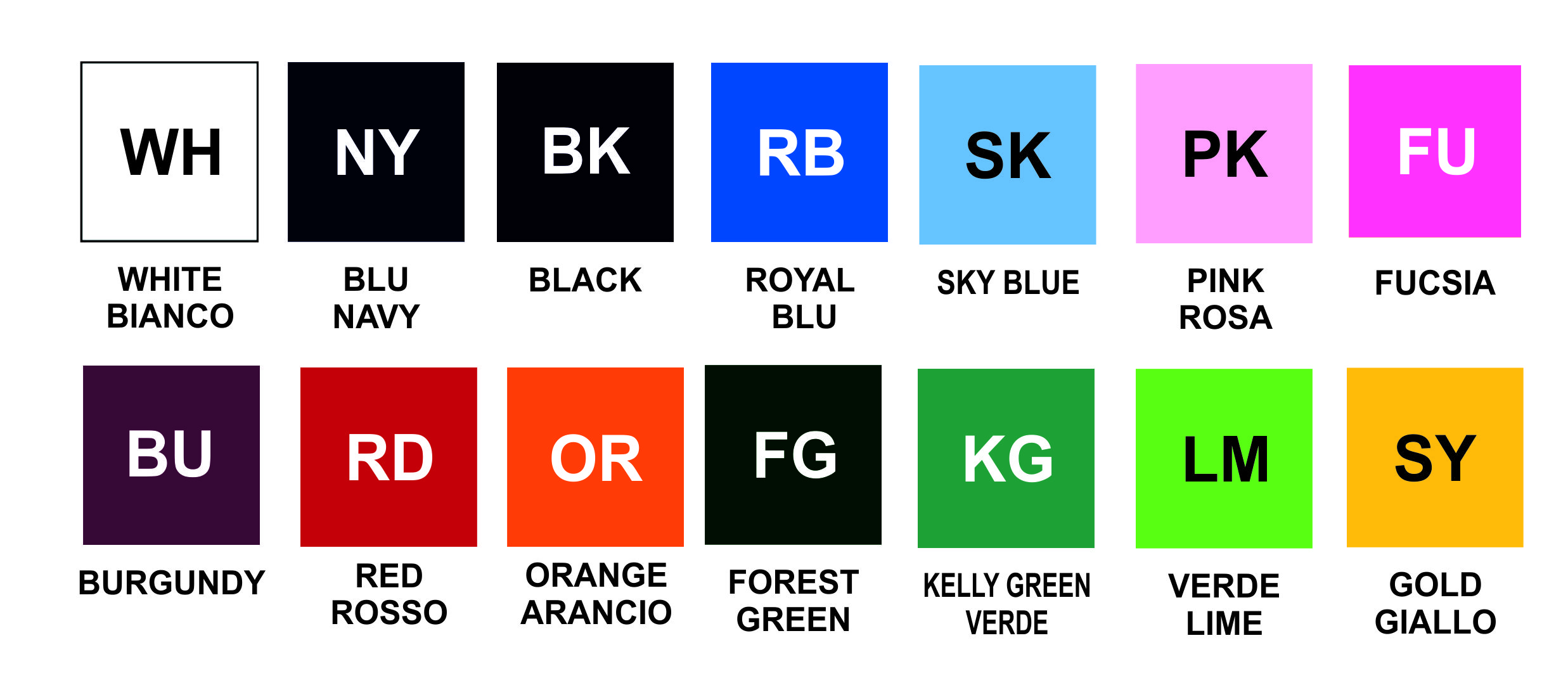 colori maglie polo bambini